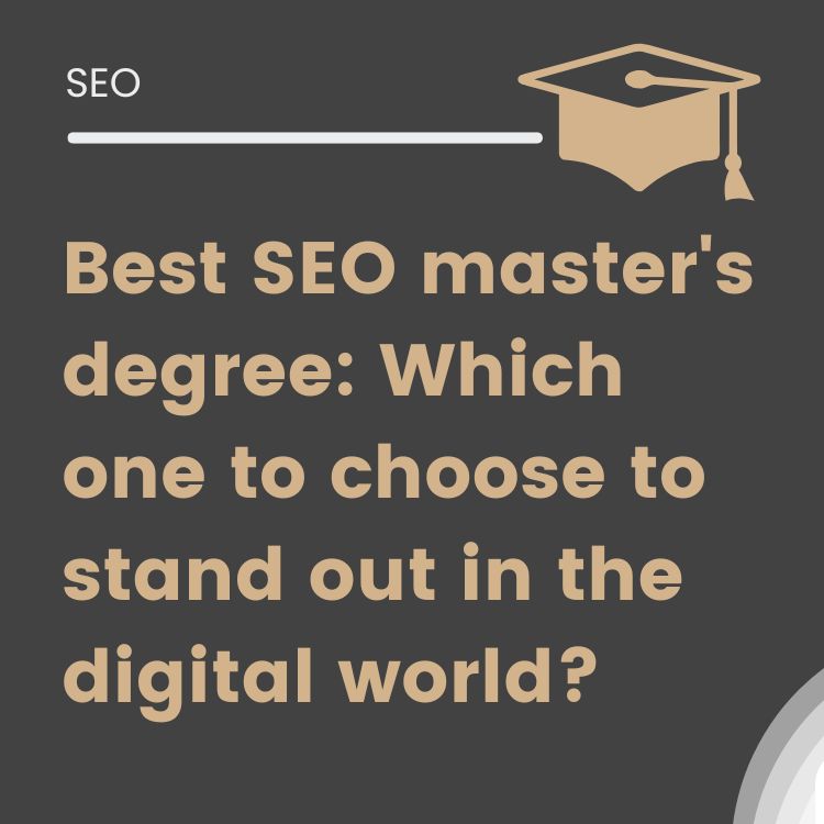 Best master SEO program