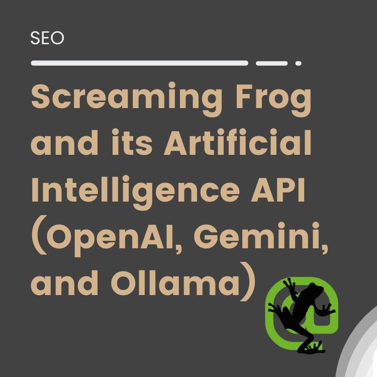 screaming frog AI API